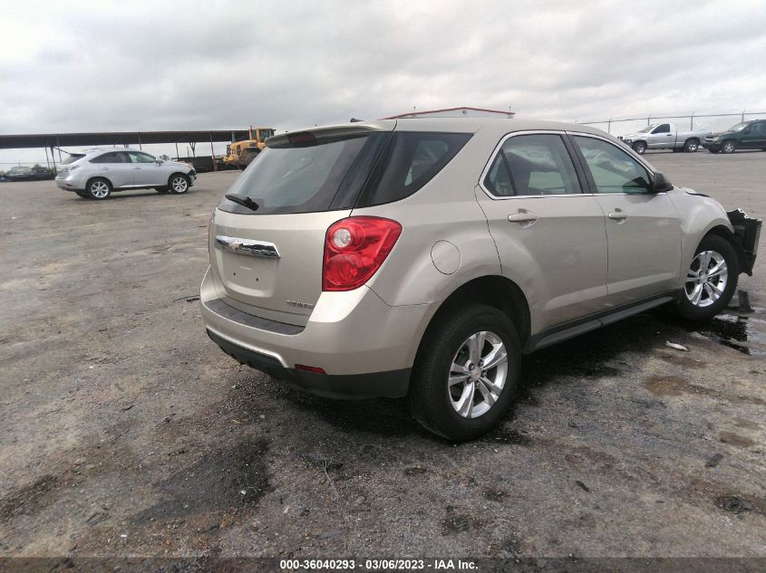 2013 CHEVROLET EQUINOX LS - 2GNALBEK2D6373143