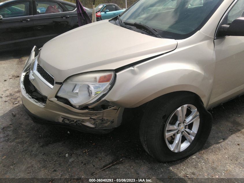 2013 CHEVROLET EQUINOX LS - 2GNALBEK2D6373143