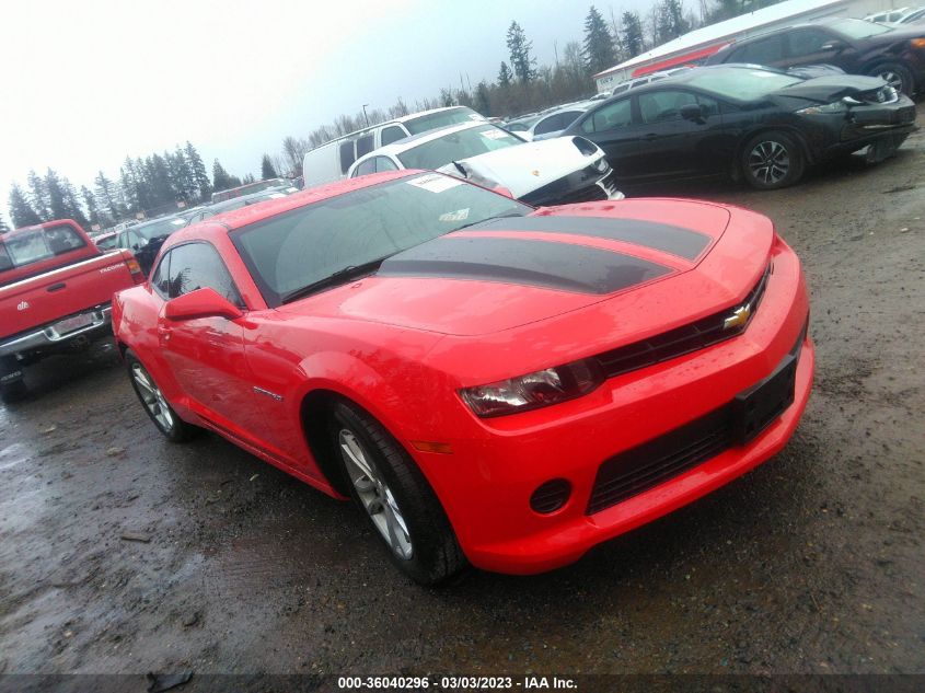 2015 CHEVROLET CAMARO LS - 2G1FB1E34F9142985
