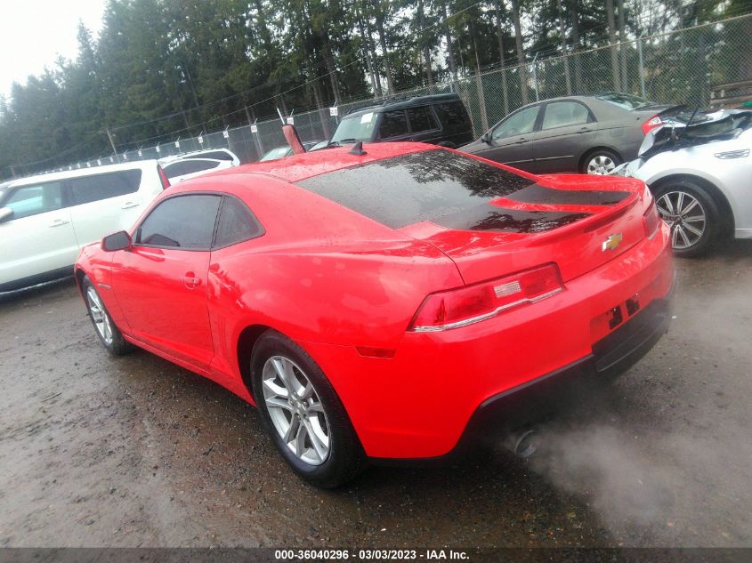 2015 CHEVROLET CAMARO LS - 2G1FB1E34F9142985