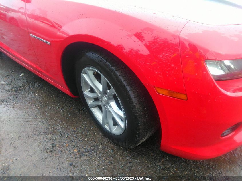 2015 CHEVROLET CAMARO LS - 2G1FB1E34F9142985