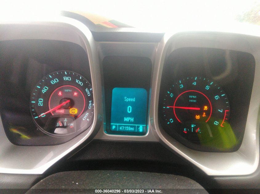 2015 CHEVROLET CAMARO LS - 2G1FB1E34F9142985