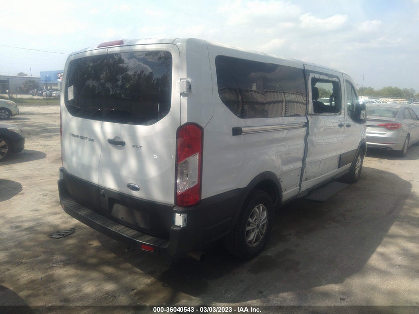 VIN 1FBAX2Y82MKA66196 2021 FORD TRANSIT PASSENGER WAGON XL/XLT