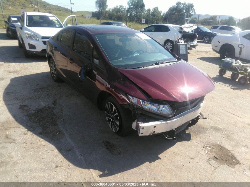2013 HONDA CIVIC SDN EX - 19XFB2F87DE256842