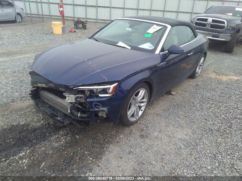 2019 AUDI A5 CABRIOLET PREMIUM PLUS - WAUYNGF51KN007252