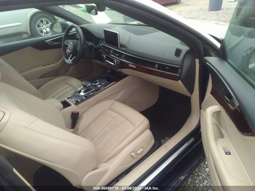 2019 AUDI A5 CABRIOLET PREMIUM PLUS - WAUYNGF51KN007252