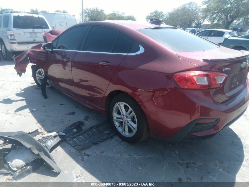 2018 CHEVROLET CRUZE LT - 1G1BE5SM2J7208728