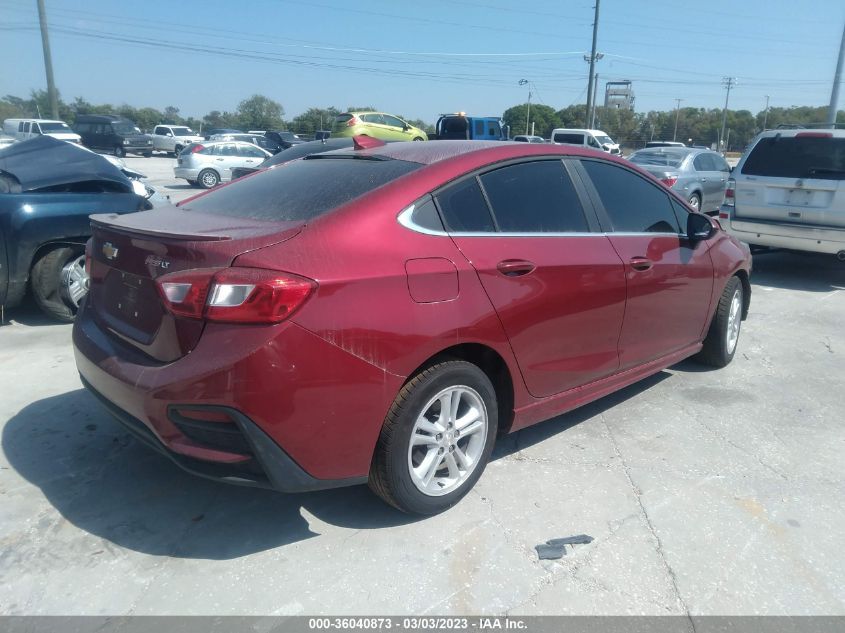 2018 CHEVROLET CRUZE LT - 1G1BE5SM2J7208728