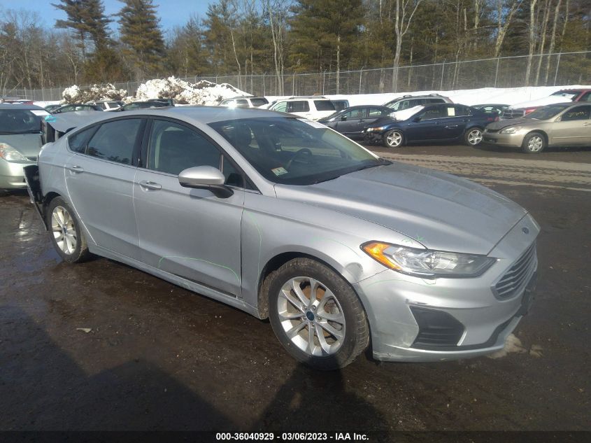 2019 FORD FUSION SE - 3FA6P0HD1KR156778