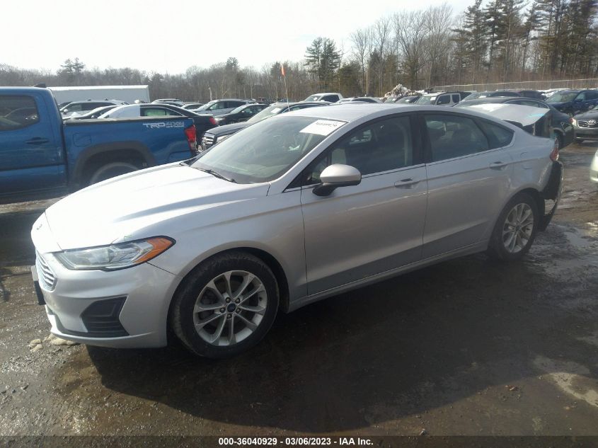 2019 FORD FUSION SE - 3FA6P0HD1KR156778