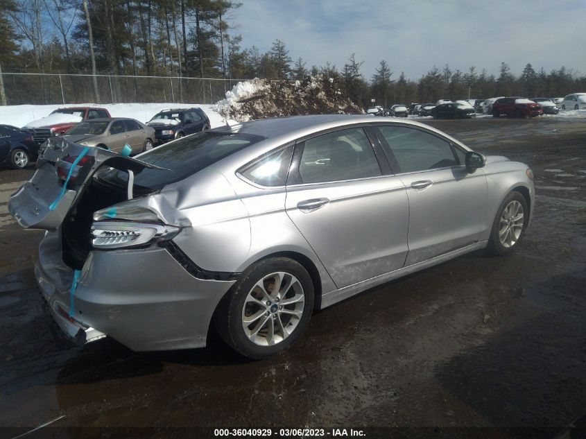 2019 FORD FUSION SE - 3FA6P0HD1KR156778