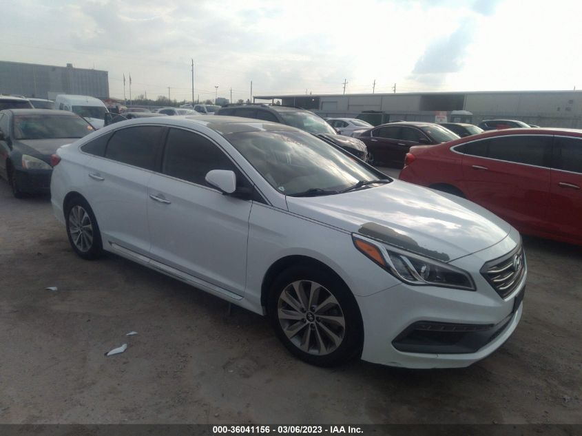 2017 HYUNDAI SONATA SPORT - 5NPE34AF3HH502278