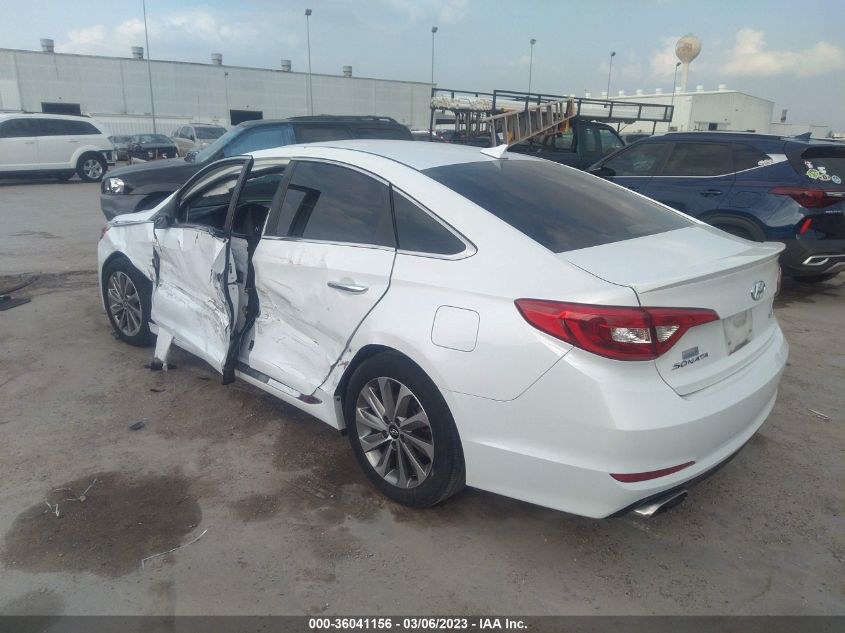 2017 HYUNDAI SONATA SPORT - 5NPE34AF3HH502278