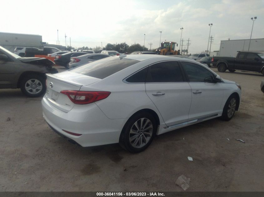 2017 HYUNDAI SONATA SPORT - 5NPE34AF3HH502278