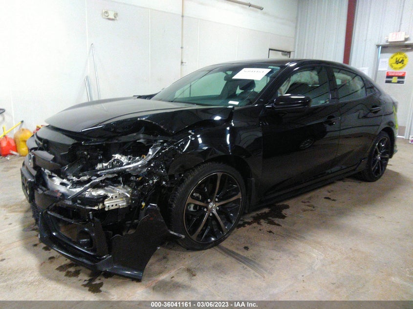 VIN SHHFK7H49MU210932 2021 HONDA CIVIC HATCHBACK SPORT
