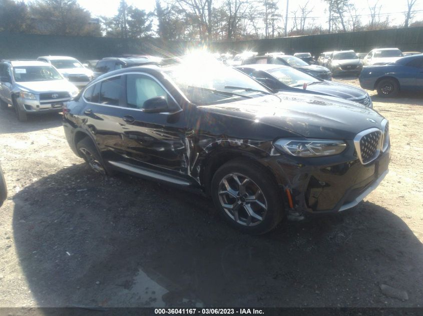 2022 BMW X4 XDRIVE30I - 5UX33DT05N9K67353