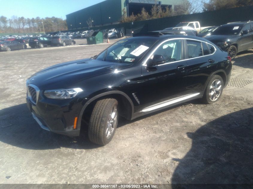 2022 BMW X4 XDRIVE30I - 5UX33DT05N9K67353