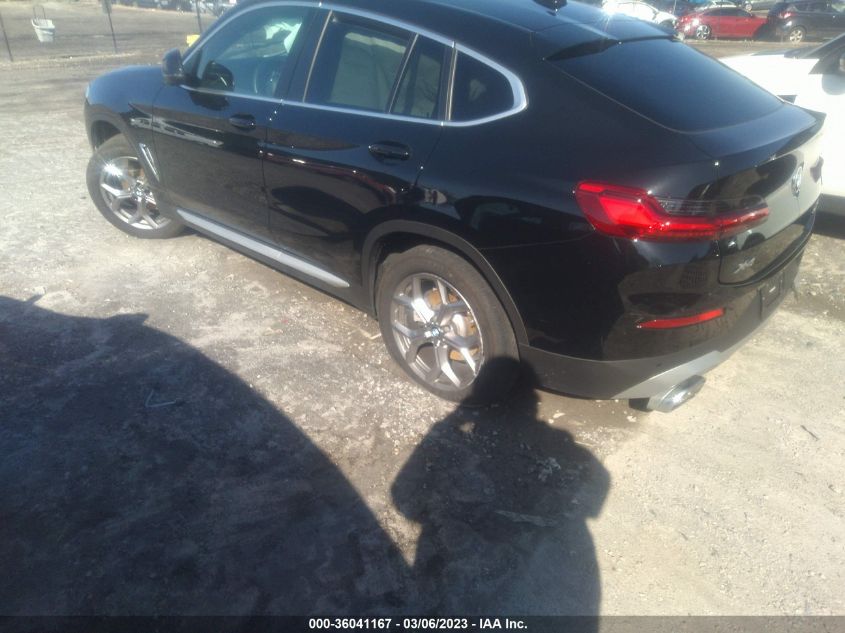 2022 BMW X4 XDRIVE30I - 5UX33DT05N9K67353
