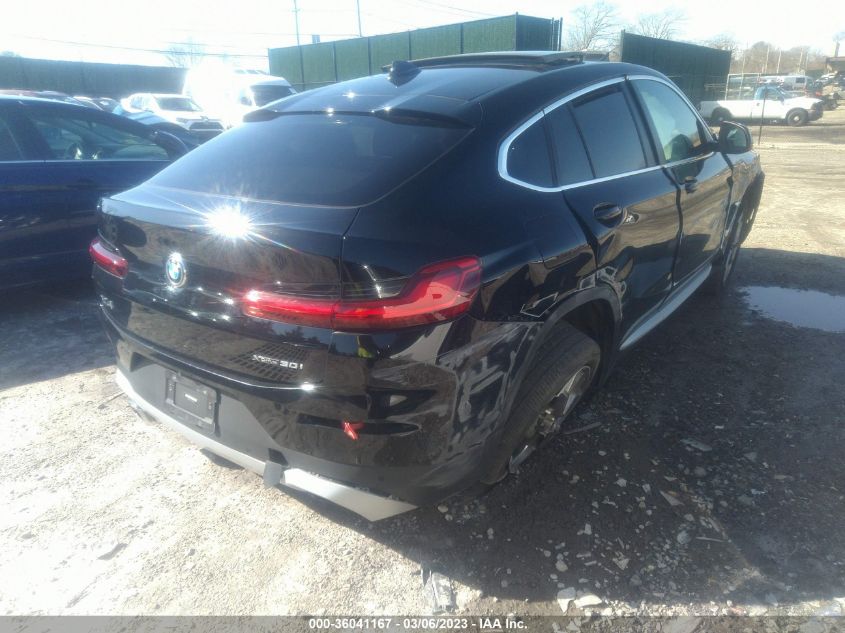 2022 BMW X4 XDRIVE30I - 5UX33DT05N9K67353