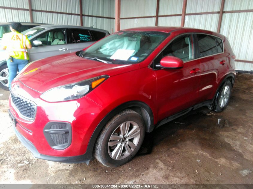 2018 KIA SPORTAGE LX - KNDPM3AC4J7302896