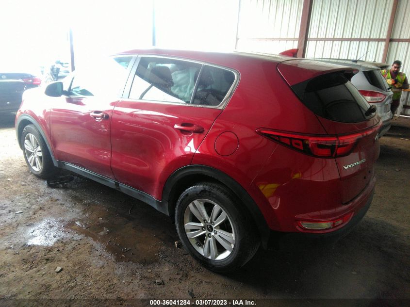 2018 KIA SPORTAGE LX - KNDPM3AC4J7302896