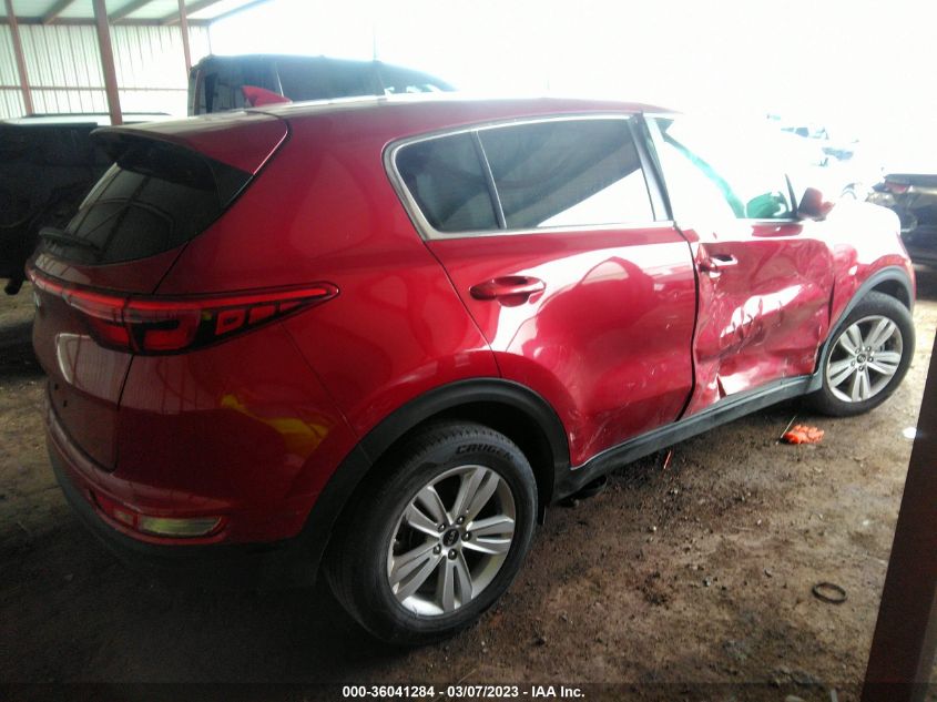2018 KIA SPORTAGE LX - KNDPM3AC4J7302896