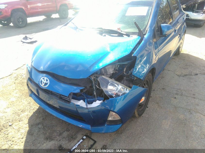 2014 TOYOTA PRIUS C ONE/THREE/TWO/FOUR - JTDKDTB35E1560491