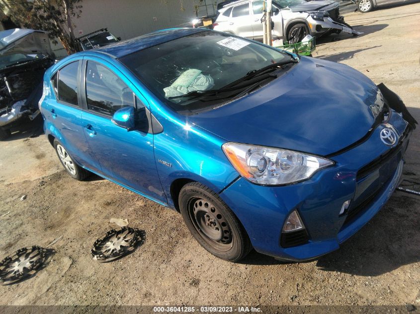 2014 TOYOTA PRIUS C ONE/THREE/TWO/FOUR - JTDKDTB35E1560491