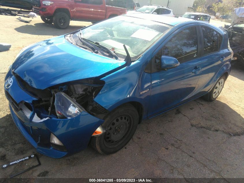 2014 TOYOTA PRIUS C ONE/THREE/TWO/FOUR - JTDKDTB35E1560491