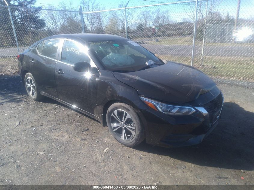 2022 NISSAN SENTRA SV - 3N1AB8CV1NY302966