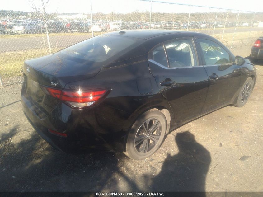 2022 NISSAN SENTRA SV - 3N1AB8CV1NY302966