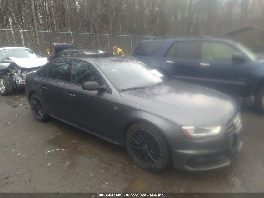 2016 AUDI A4 PREMIUM PLUS - WAUFFAFL0GA004924