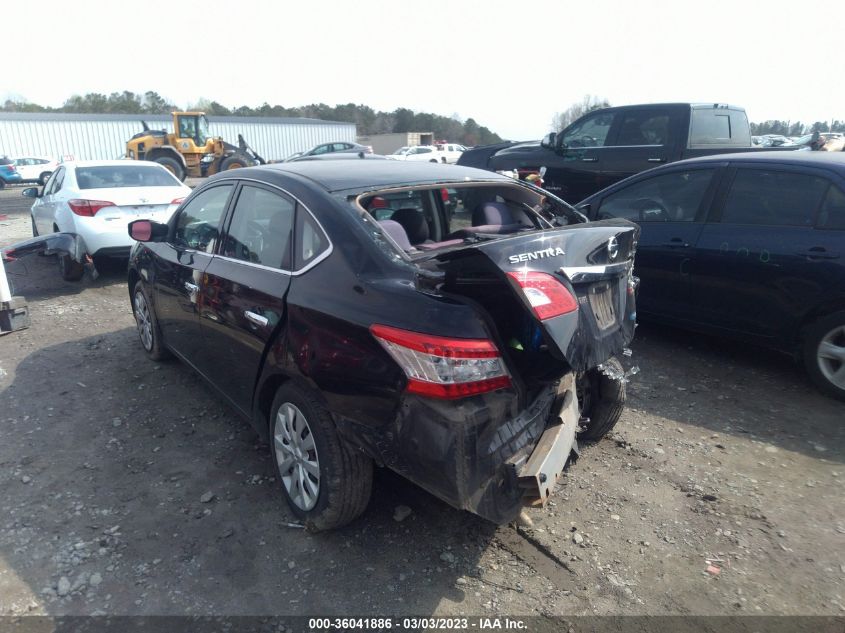 2014 NISSAN SENTRA S/FE+ S/SV/FE+ SV/SR/SL - 3N1AB7AP2EY239228