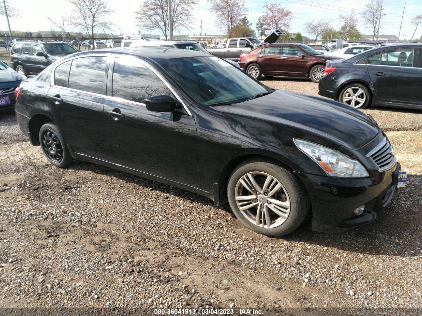 2013 INFINITI G37 SEDAN X - JN1CV6AR8DM764548