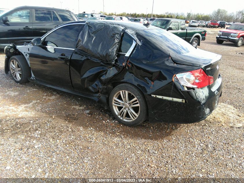 2013 INFINITI G37 SEDAN X - JN1CV6AR8DM764548