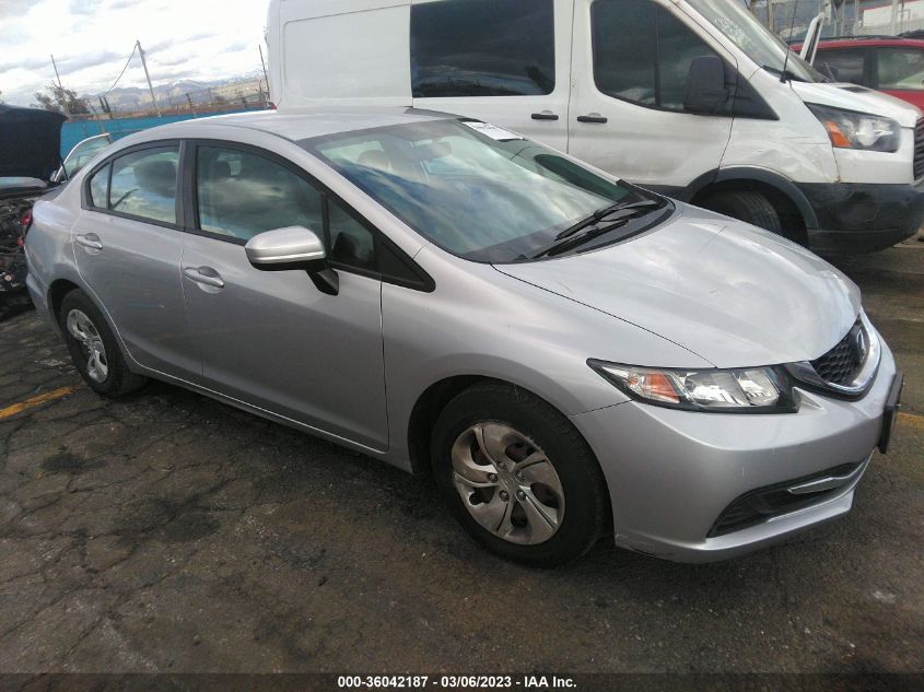2015 HONDA CIVIC SEDAN LX - 19XFB2F58FE217623
