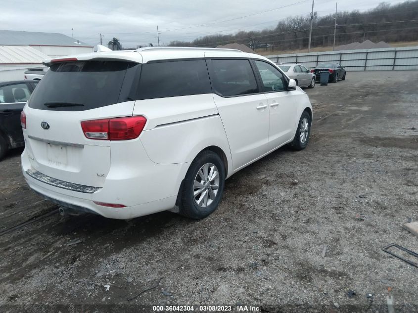 2016 KIA SEDONA LX - KNDMB5C10G6195523