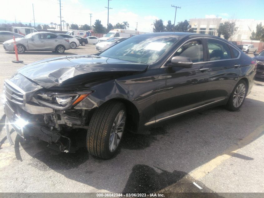 2017 GENESIS G80 3.8L KMHGN4JE8HU205048