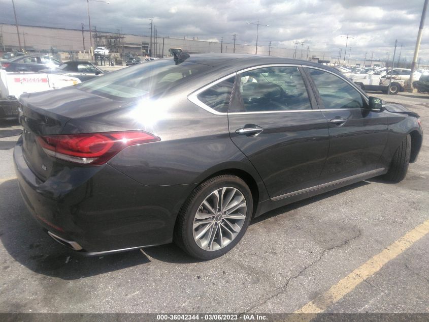 2017 GENESIS G80 3.8L KMHGN4JE8HU205048