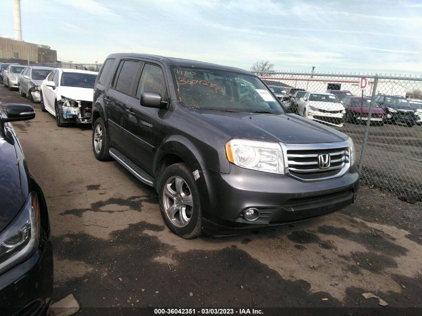 2015 HONDA PILOT EX-L - 5FNYF4H58FB033301