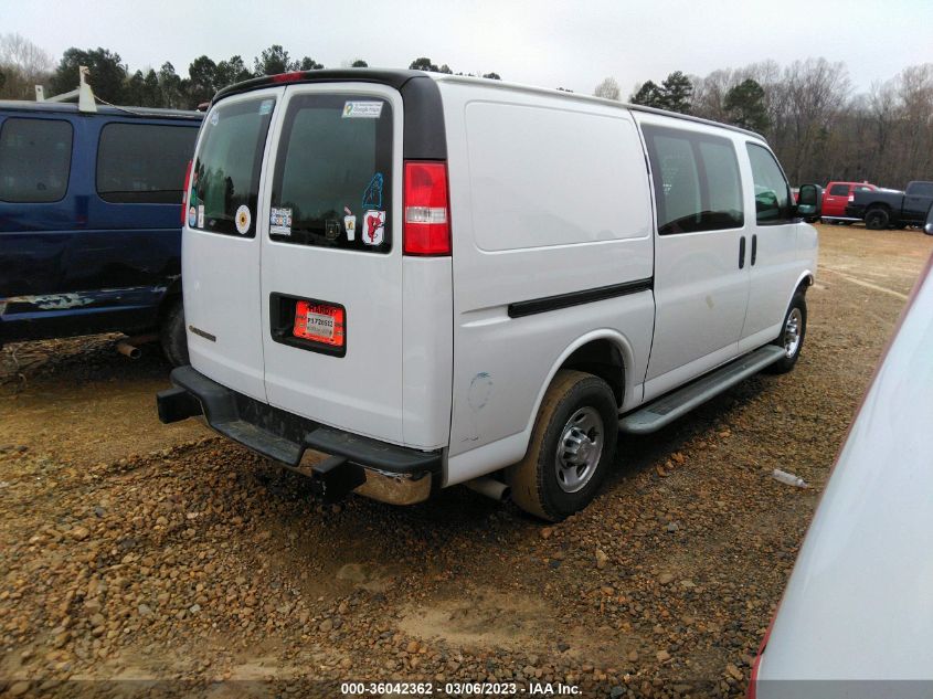 2019 CHEVROLET EXPRESS CARGO VAN - 1GCWGAFG0K1356235