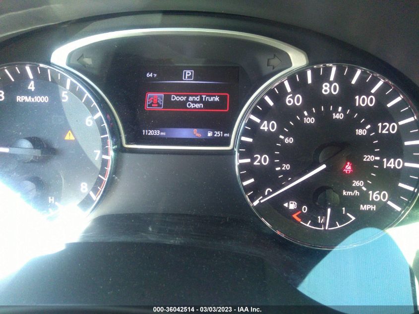 2017 NISSAN ALTIMA 2.5 SL - 1N4AL3AP7HC190548