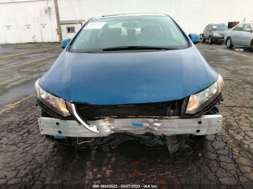 2013 HONDA CIVIC SDN EX-L - 2HGFB2F94DH502096