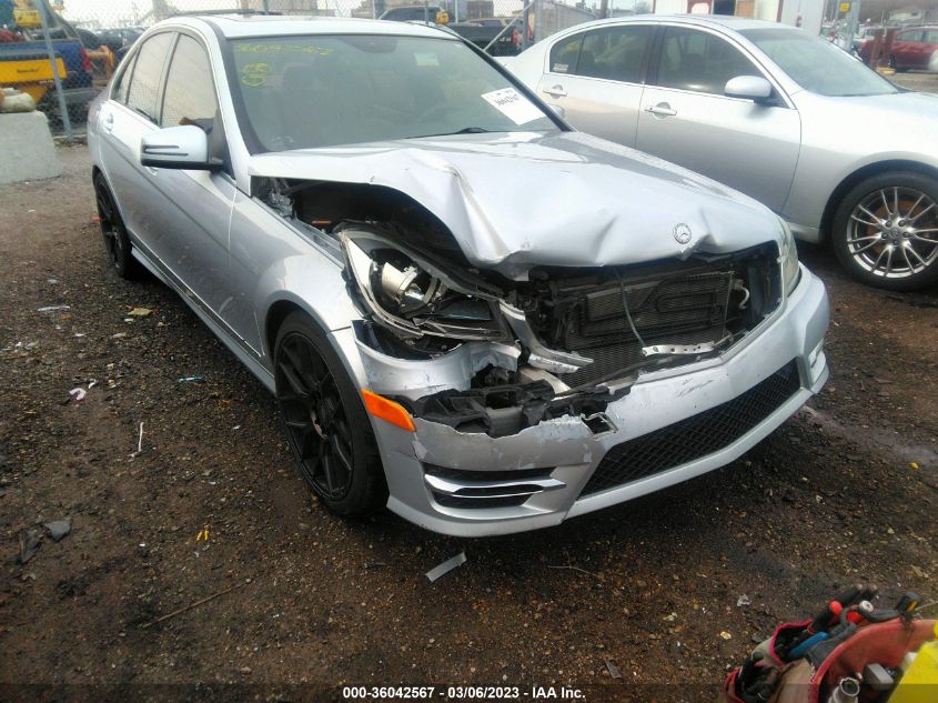 2013 MERCEDES-BENZ C-CLASS C 250 - WDDGF4HB4DR282581