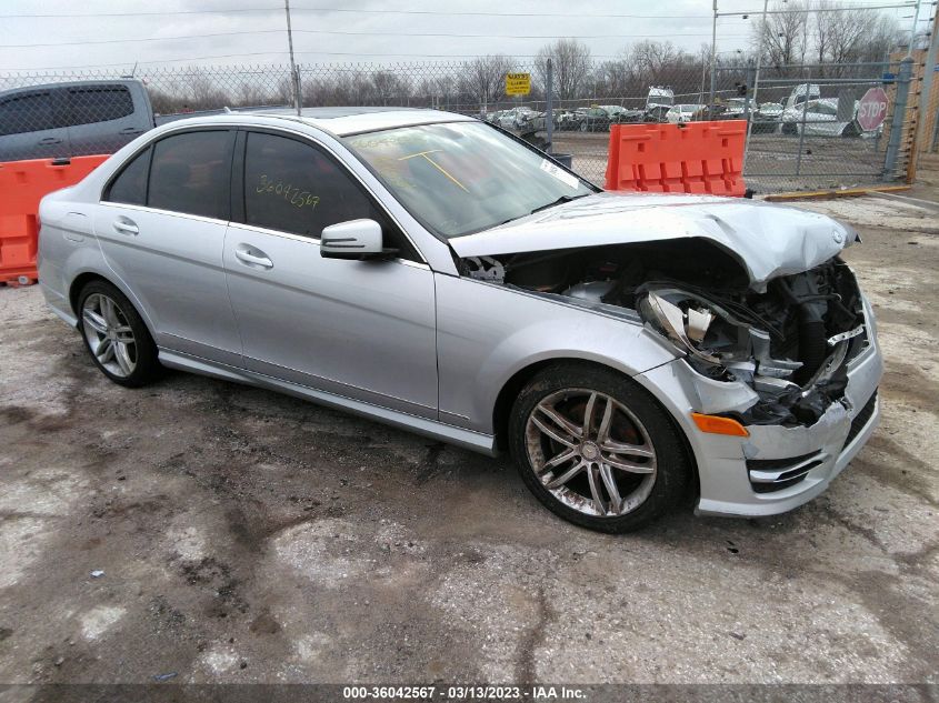 2013 MERCEDES-BENZ C-CLASS C 250 - WDDGF4HB4DR282581