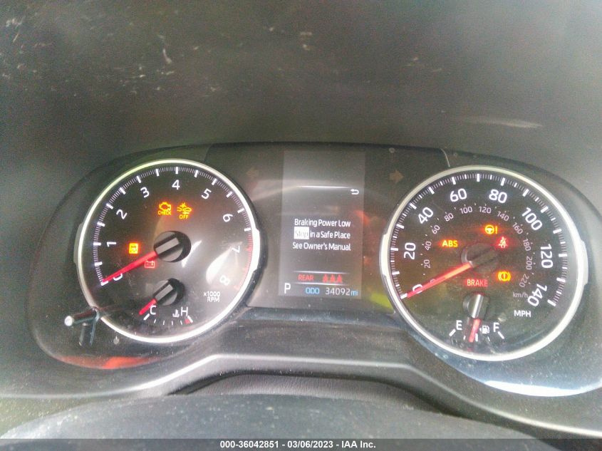 2019 TOYOTA RAV4 LE - 2T3H1RFV1KC025884