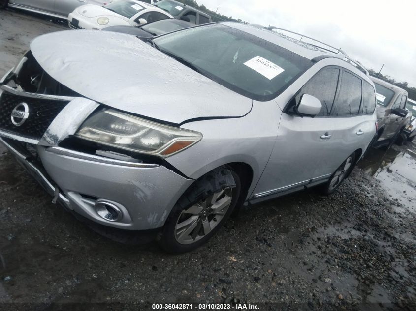 2015 NISSAN PATHFINDER PLATINUM - 5N1AR2MN2FC604776