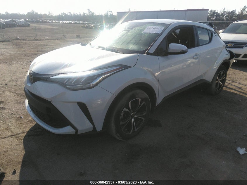 VIN NMTKHMBX3MR124767 2021 TOYOTA C-HR LE/XLE/LIMITED/NIGHTSHADE