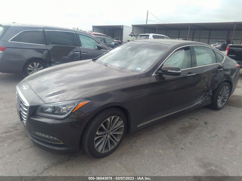 2017 GENESIS G80 3.8L - KMHGN4JE5HU171554