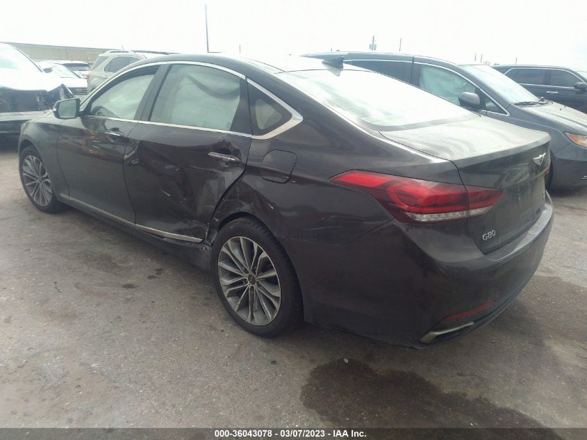 2017 GENESIS G80 3.8L - KMHGN4JE5HU171554